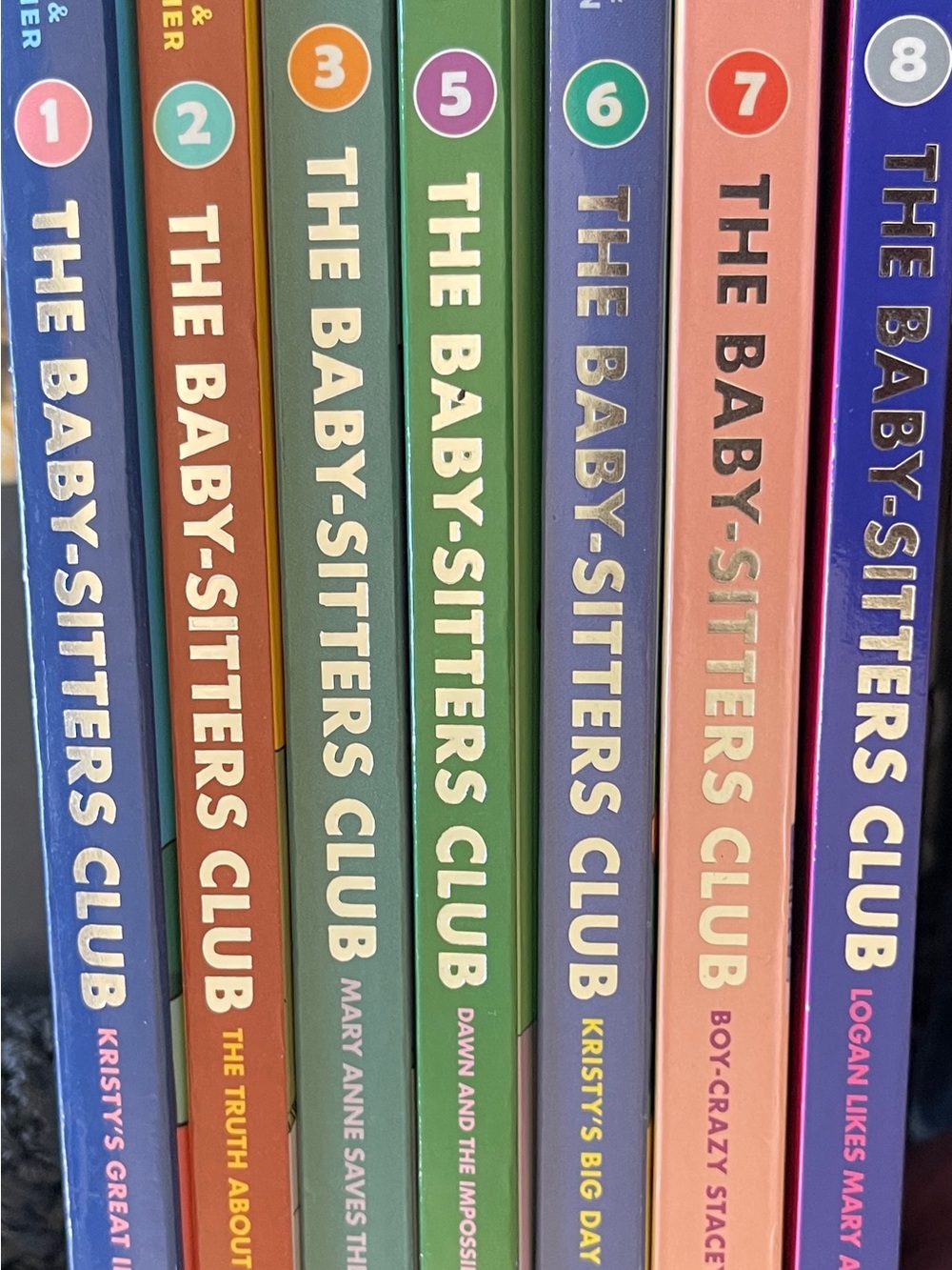 The Baby-Sitters Club Graphic Novel Lot – 7 Books – Books #1–8 (Missing #4)
